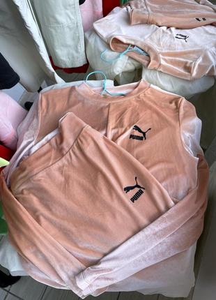 Костюм puma кофточка+юбка