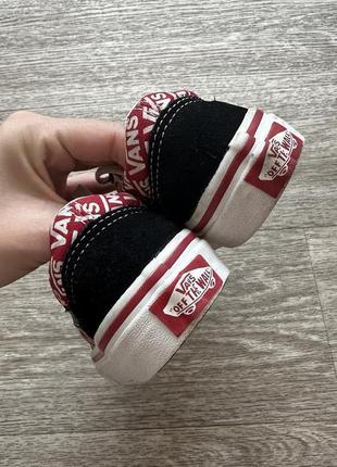 Круті оригінальні кеди замшеві дівчинці/класу vans kids 30/18 см4 фото