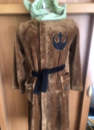 Халат мягусенький размер 12 р 152 см. star wars. в ідеалі