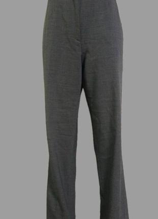 Шерстяные винтажные брюки max mara, p.44,италия
