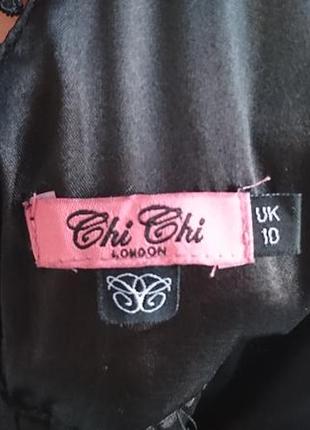 Нарядное коктейльное вечернее платье chi chi london разм м9 фото