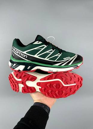 Salomon xt-6 black green 4