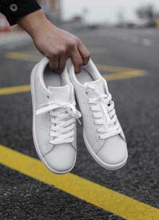 Чоловічі кросівки adidas stan smith white адідас стен сміт3 фото