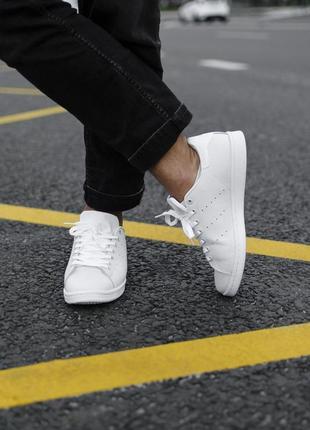 Чоловічі кросівки adidas stan smith white адідас стен сміт7 фото