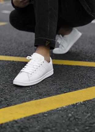 Чоловічі кросівки adidas stan smith white адідас стен сміт2 фото