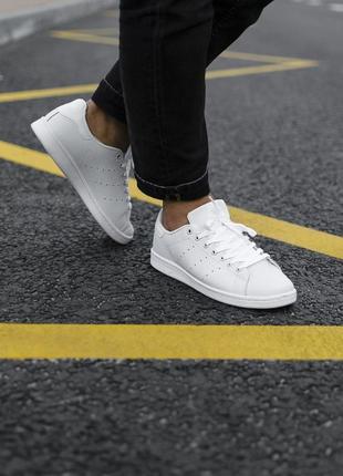 Чоловічі кросівки adidas stan smith white адідас стен сміт8 фото