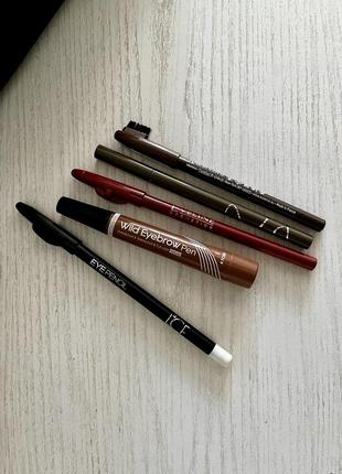 Олівці для брів та очей лот