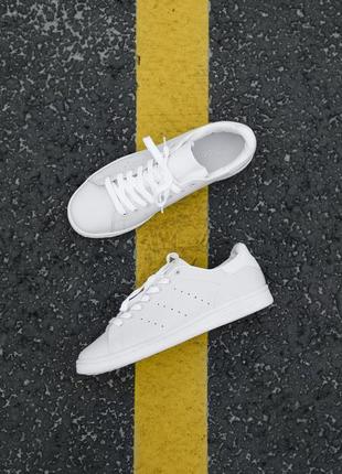 Чоловічі кросівки adidas stan smith white адідас стен сміт10 фото