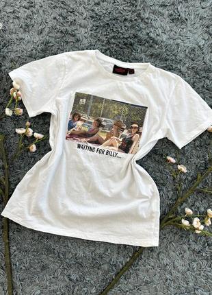 Футболка прямой крой оверсайз