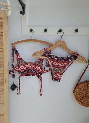 Купальник в орнамент zaful