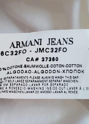 Рубашка мужская белая armani jeans10 фото