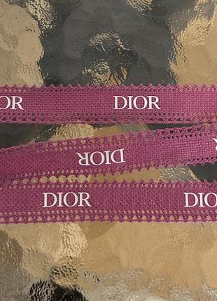 Dior стрічка оригінал 74 cm x 1,9 cm1 фото