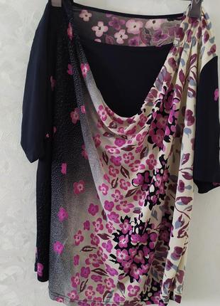 Літній жіночий  костюм двійка, блузка і спідниця