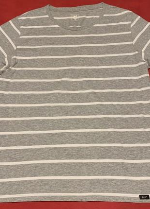 Стильна оригінальна футболка lee p.m бавовна як нова