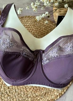 Полномерный бюстгальтер чашка f фиолетовый