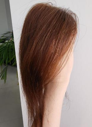 Челка накладка натуральные волосы