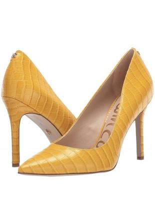 Брендовые кожаные туфли лодочки sam edelman лодочки
