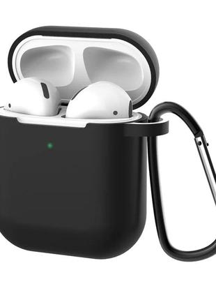 Чохол для airpods з карабіном 18_black