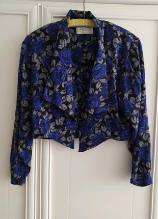 Жакет, вінтаж, англія, віскоза, англія