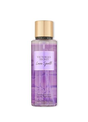 Парфюмированный спрей для тела victoria's secret love spell (250мл)