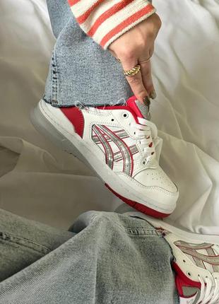 Asics ex89 white red5 фото