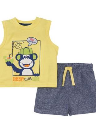 Літній костюм комплект майка шорти