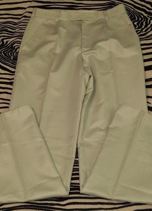 Мужские классические брюки брюки, размер 44 (s-m)5 фото