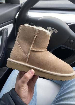 Ugg bailey zip beige 362 фото