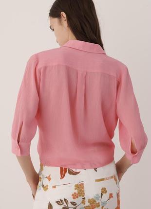 Красивая рубашка, блузка marella с завязками спереди, размер s.5 фото