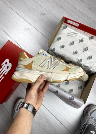 Кросівки чоловічі new balance 9060 beige3 фото