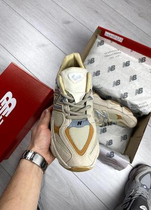 Кросівки чоловічі new balance 9060 beige2 фото