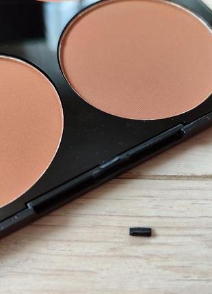 Большая палетка для контуринга, скульптор для лица, пудра, тени. скидка.