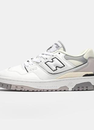 New balance 550 white cool grey 36