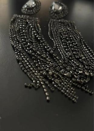 Сережки довгі 6