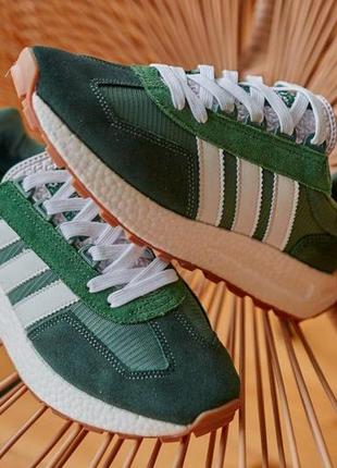 Adidas retropy e5 green 414 фото