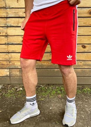 Шорти adidas красные