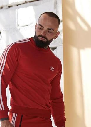 Світшот adidas червоний