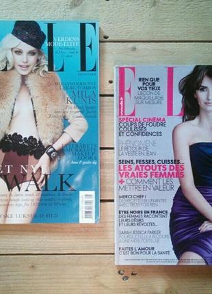 Журнал elle дания-франция-англия, журналы tatler, paris match