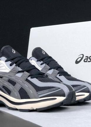 Чоловічі кросівки  asics gel-preleus  чорні з сірим5 фото