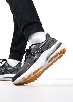 Asics gt-2000 12 black/grey/white 402 фото