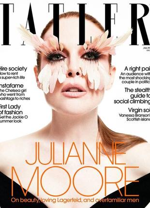 Журнал tatler uk (july 2019), журналы татлер джулианна мур, мода-стиль