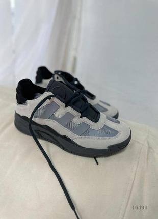 Кросівки чоловічі adidas niteball gray6 фото