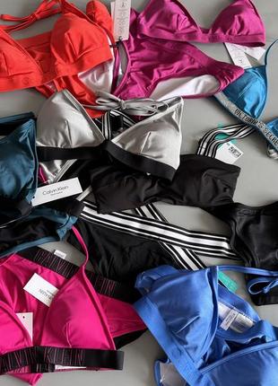 Купальники  з шимером calvin klein