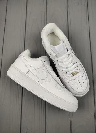 Кросівки зимові nike air force 1 low winter white