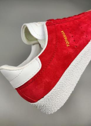 Кроссовки женские подростковые adidas topanga red white 36-404 фото