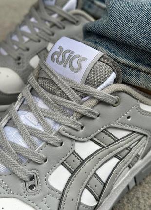 Asics ex89 white oyster gray5 фото