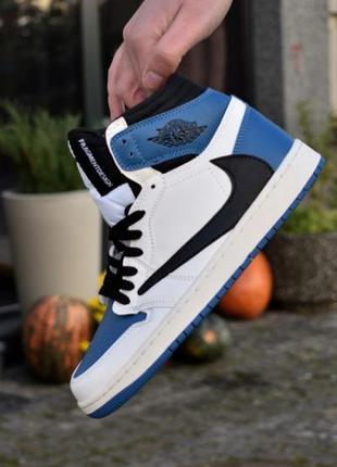 Retro1 hihg x fragment x trawis scott2 фото