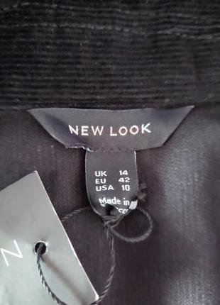 Нова вельветова чорна куртка сорочка піджак жакет рубашка розмір 48-50-525 фото