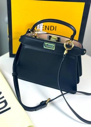 Шкіряна сумка в стилі fendi3 фото