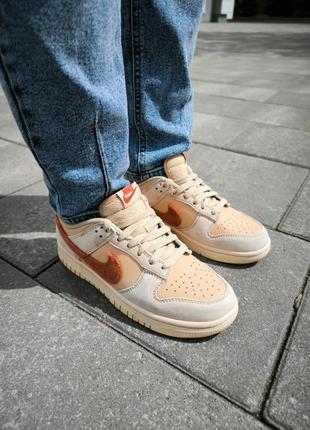 Nike sb dunk low terry swoosh3 фото